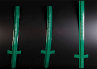 1.5mm Thickness Garden U Type Fence Post Green 8ft Length