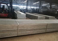 Press Welded Hot Dip Galvanized Steel Gratings 5.8m 6m Length