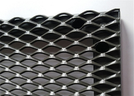 2.5mm Thickness Expanded Diamond Mesh Metal Fence With Painting With Frame