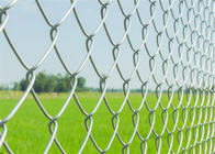 Hot Dipped Galvanized 12.5 Gauge Chain Link Fence Solid Black