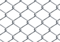 Hot Dipped Galvanized 50 Ft Of Chain Link Fence Zinc Coated Wire Diamond Farm