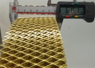18mm Mesh Size Expanded Metal Sheet Copper Long Lasting Precision Engineered