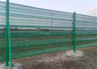 Perforated Metal Mesh Windbreak Panels For Mines Factories Parks ISO9001 CE Certified