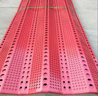 Multi Colored Wind Breaking Wall / Anti Dust Protection Mesh Screens