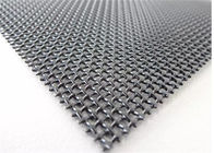 Square Hole Black Iron Wire Mesh Fencing 0.8mm Diameter For Chemical Mine Industry