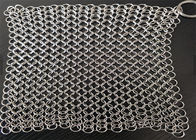 Anti - Rust Decorative Wire Mesh Bright Surface Stainless Steel 316  For Curtain