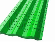 Special Length 11 M Perforated Corrugated Steel Wind Dust Controlling Nets Twins Peaks