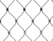 SS304 Grade Stainless Steel Wire Rope Mesh Wire Mesh 7 × 19 Type Prevent Suicide