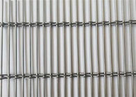 Woven Stainless Steel Architectural 2mm Wire Mesh Curtain