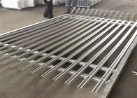 2700mm Triangle Spear Top Metal Galvanised Palisade Fencing