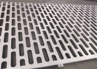 Oem Customized Building Facade Use Square Hole Perforated Sheet Metal
