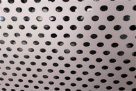 1.5mm Thick Sunscreens Round Hole Perforated Steel Sheet Galvanized