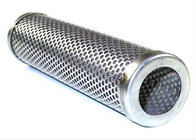 SS316 Perforated Rectangular Steel Tube For Purify Liquids And Sieve Materials