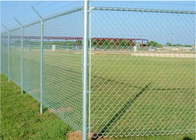 50 X 50mm Six Foot Chain Link Fence Diamond Hole Galvanized For Defining Boundaries