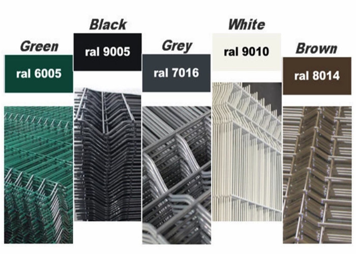 1.8m Width green color protect use welded type Heavy Duty Wire Mesh Fencing