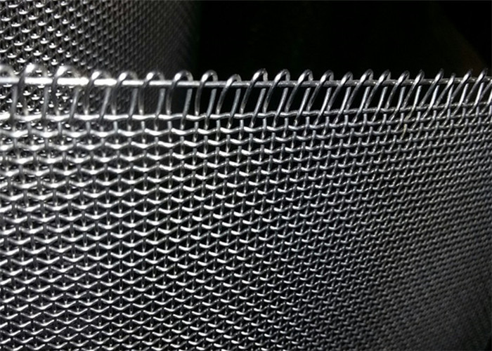 12mm aperture sieving suqare hole Stainless Steel Woven Wire Mesh