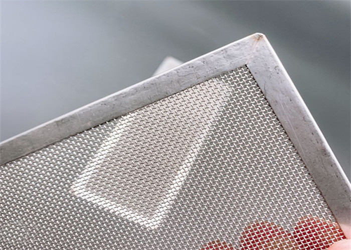 4 Sides Package Edge 2.0mm 1x0.5m Stainless Woven Wire Mesh