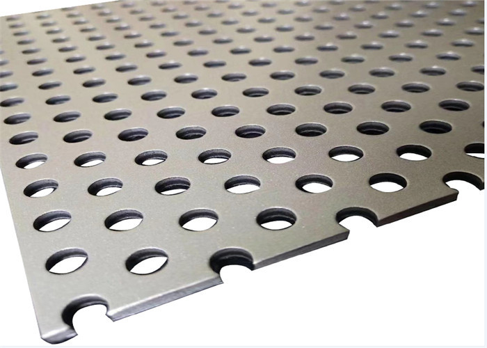 2000mm Width 2mm Perforated Metal Mesh Round Hole Ceiling Sheet