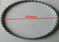 450mm Diameter Razor Wire And Barbed Wire Galvanized Concertina