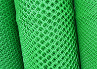 10mm*10mm Hole Size Plastic Mesh Netting White And Green Color Extruded