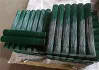 2mm 400mm Length Plastic Coated Iron Wire Pvc Coated Cut