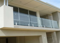 4+4mm Structure 1.52mm Pvb Laminated Tempered Glass Anti Uv For Balustrades