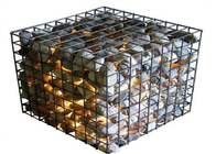 50x100mm Opening Mesh Galvanized Welded Gabion Box Stone Cage