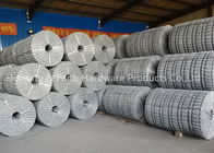 Concrete Weight Coating Galvanized Wire Mesh Tensile Strength 483N - 650N/Mm2