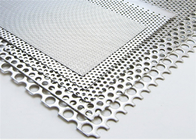 Galvanized Plate Perforated Metal Mesh Round Hole For Buidling Decoration Use