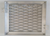 Frame Thickness 2 Mm Galvanized Expanded Metal Mesh Light Weight