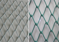 2x30m 3.5mm Farm Field Diamond Pvc Coated chain link Fencing