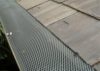 0.8mm 500mm Width Roof Leaf Guard Expanded Metal Filter Mesh Anti Clogging