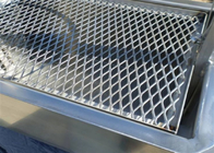 Diamond Hole Food Grade Bbq Grill Expanded Metal Mesh 0.8-1.8mm Thickness
