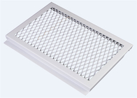 Ceiling Decorative 316 Stainless Steel Expanded Wire Mesh 10mm-200mm Hole