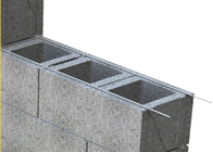 Galvanized Block Ladder Concrete Reinforcement Wire Mesh 150mm Width