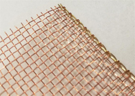 20 Mesh Aperture Grid Wire Mesh Tight Plain Weave Copper