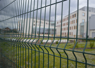 4mm Welded Wire Mesh Security Fence Black Color Q235