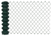 9 Gauge Green Chain Link Fence diamond hole shape
