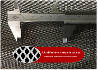 Customized Diamond Mesh Metal Sheet With Hole Tolerance /-0.05mm