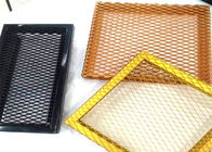 2.5mm thickness Decorative Use Copper expanded metal mesh sheet