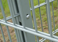 Pvc Coated Double Wire Mesh Fence , Durable Metal Mesh Fencing Easy Install