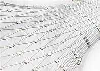 Stainless Steel Rope Mesh Netting Strong Toughness Anti - Corrosive For Animal Zoo