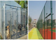 Frame Type Galvanized Wire Mesh Fence 2.2m Height Yellow / Green Color