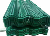 Perforated Corrugated Windbreak Fence Panels Anti Dust Environment Friendly