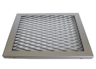 1.2mm Thickness Silver Color Safe Protect Expanded metal Aluminium mesh