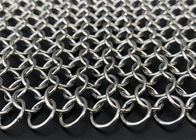 Rust Proof Decorative Wire Mesh Round Hole For Kitchen / Hall / Hotel Decor