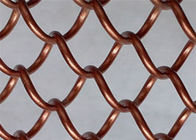 316 Stainless Steel Decorative Wire Mesh Screen with Diamond Shaped Hole