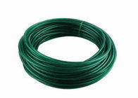 Green Color Pvc Coated Steel Wire Rust Resistance For Install Binding Uses