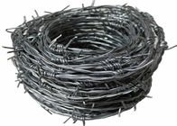 High Tensile Stainless Steel Barbed Wire 14 Gauge For Prison Safety Fencing