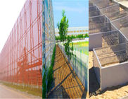 Coal Yard Windbreak Fence Panels Coal Stocking Yard Fence For Dust Suppression